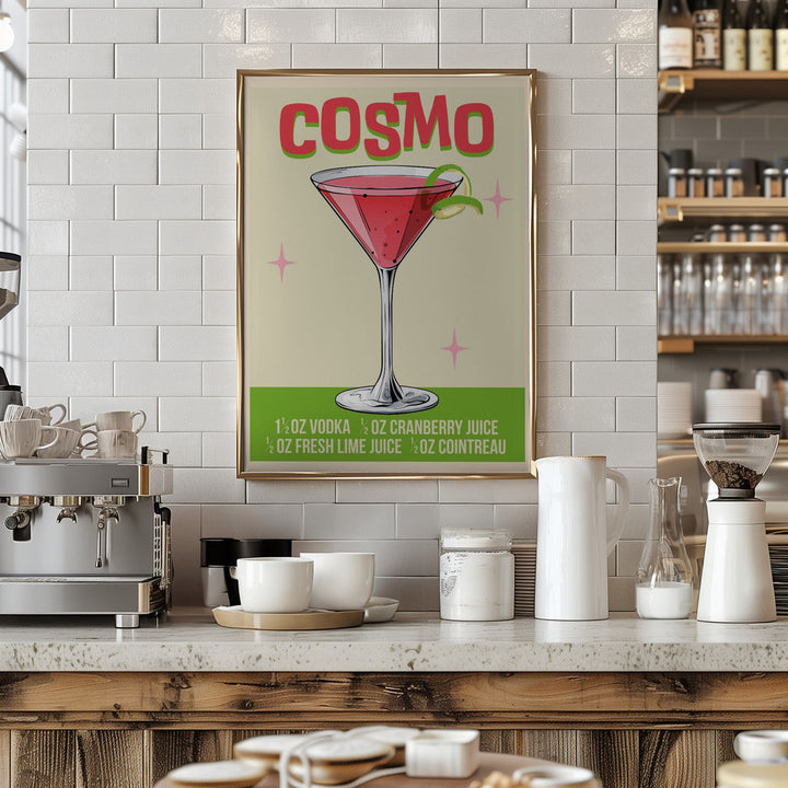 Cosmo - Stretched Canvas, Poster or Fine Art Print I Heart Wall Art