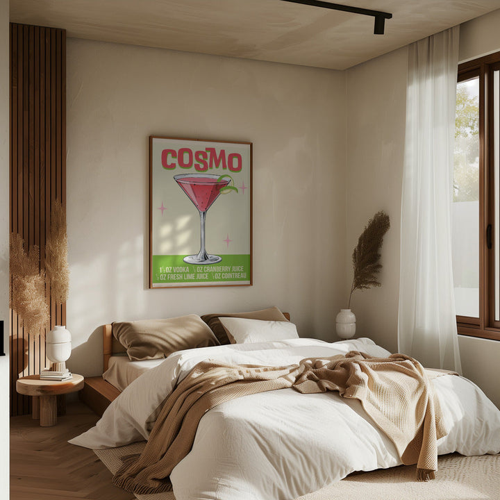 Cosmo - Stretched Canvas, Poster or Fine Art Print I Heart Wall Art