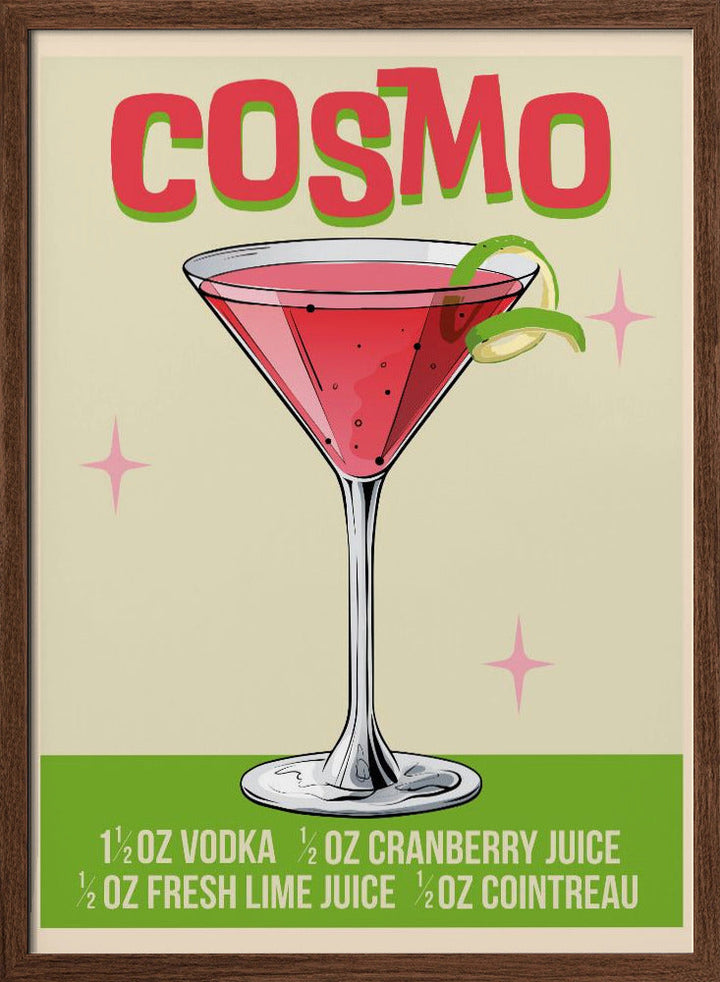 Cosmo - Stretched Canvas, Poster or Fine Art Print I Heart Wall Art