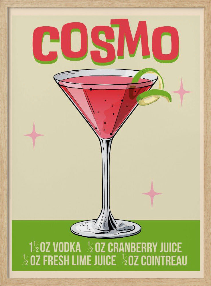 Cosmo - Stretched Canvas, Poster or Fine Art Print I Heart Wall Art