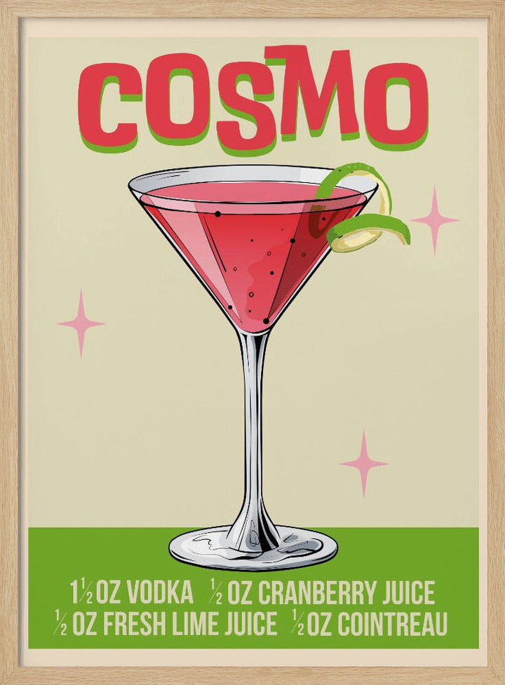 Cosmo - Stretched Canvas, Poster or Fine Art Print I Heart Wall Art