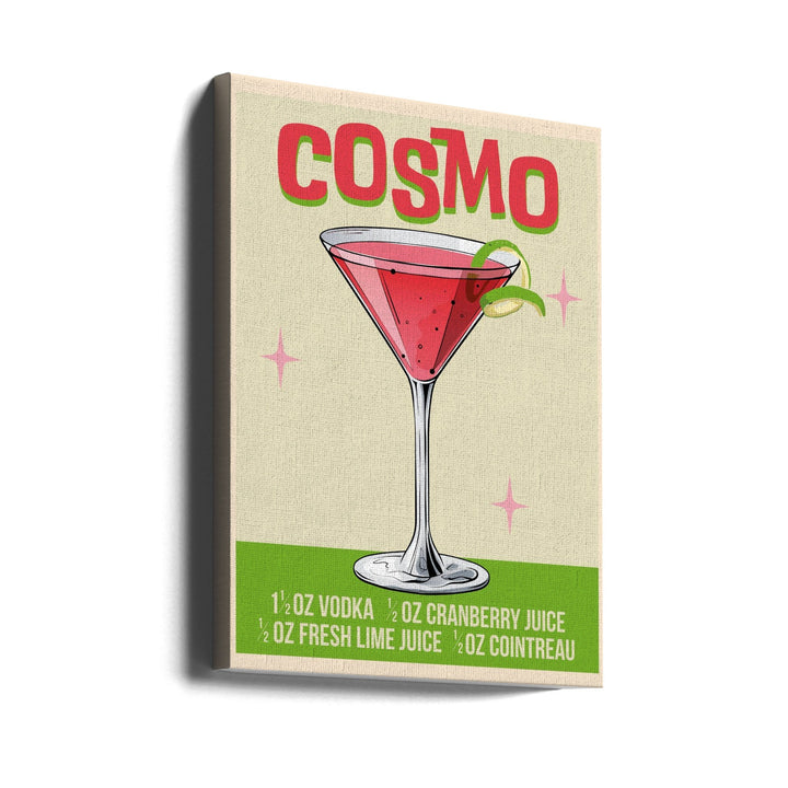 Cosmo - Stretched Canvas, Poster or Fine Art Print I Heart Wall Art
