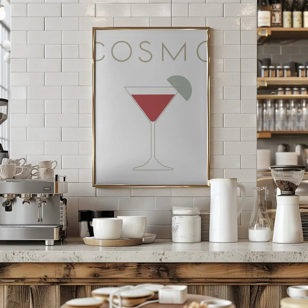 Cosmopolitan - Stretched Canvas, Poster or Fine Art Print I Heart Wall Art