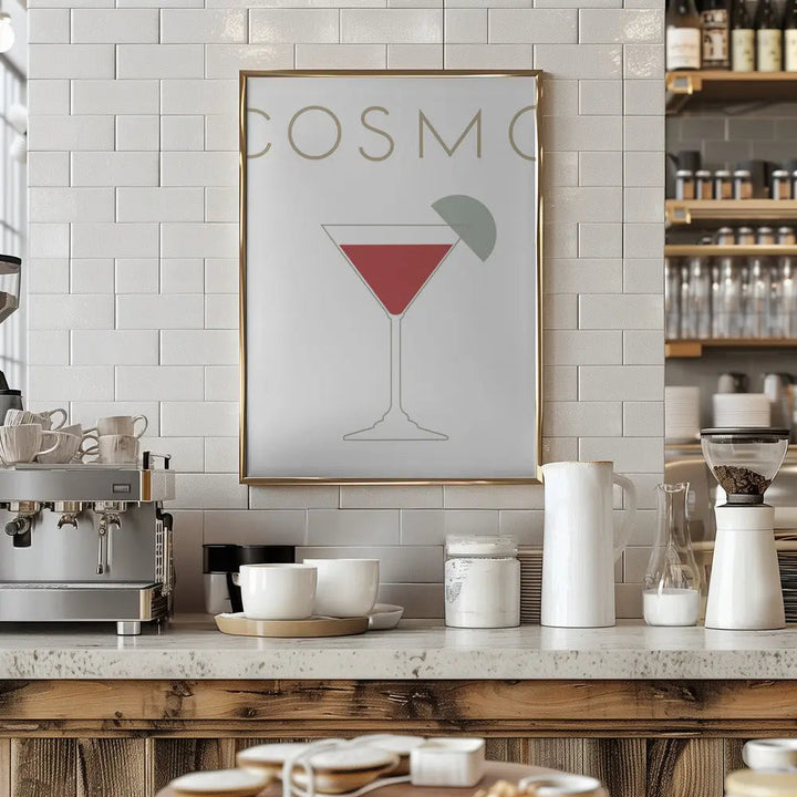 Cosmopolitan - Stretched Canvas, Poster or Fine Art Print I Heart Wall Art
