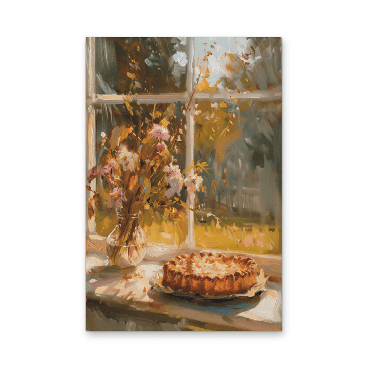 Cottage Pie - Still Life Countryside Stretched Canvas or Wall Art Print - I Heart Wall Art - Poster Print, Canvas Print or Framed Art Print