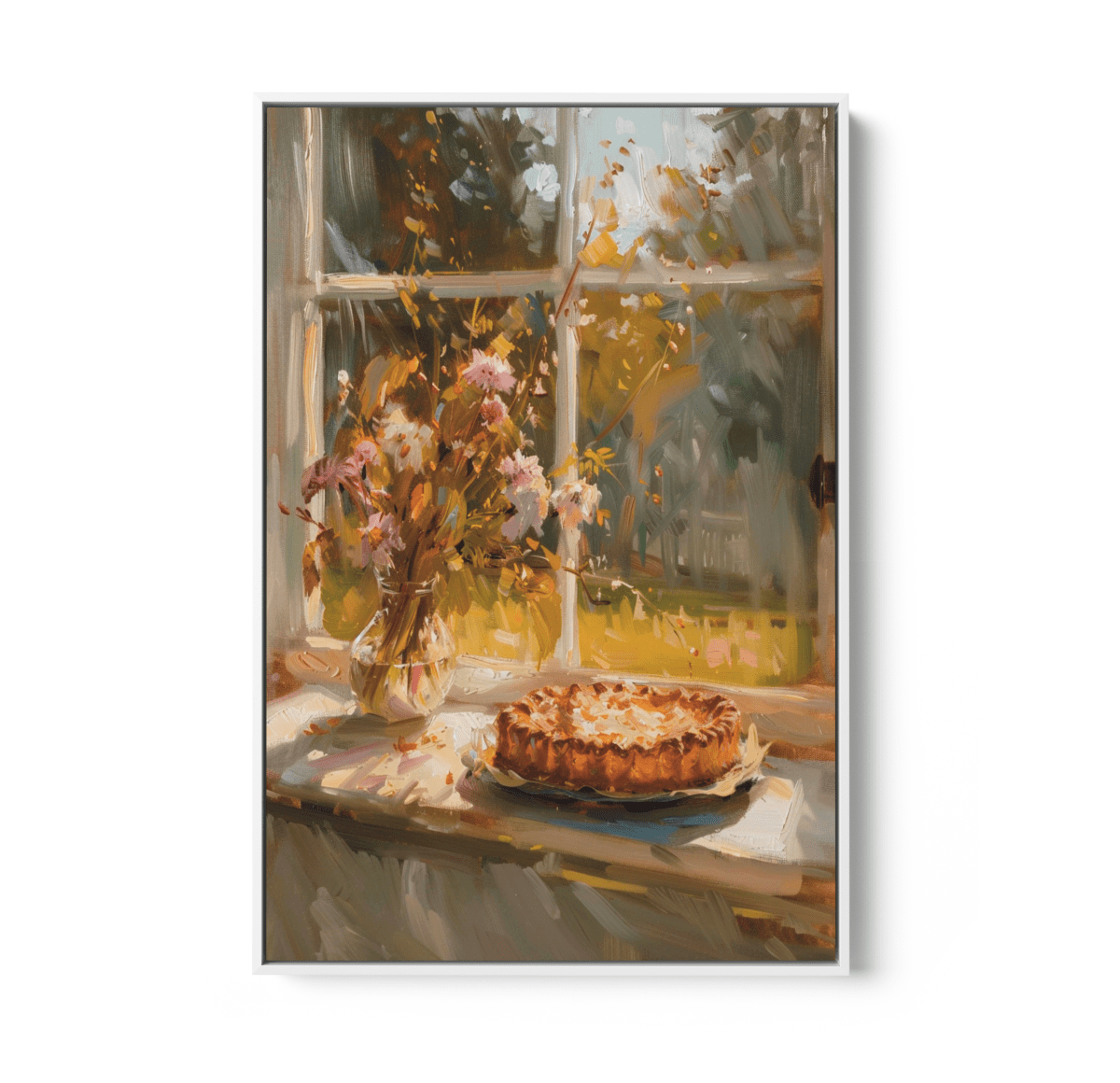 Cottage Pie - Still Life Countryside Stretched Canvas or Wall Art Print - I Heart Wall Art - Poster Print, Canvas Print or Framed Art Print