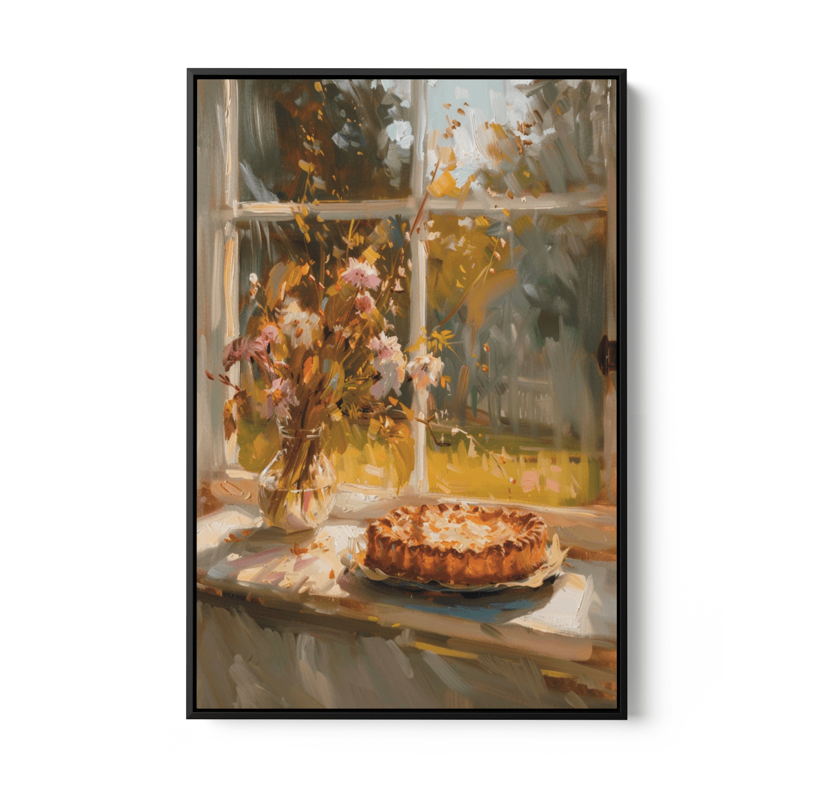 Cottage Pie - Still Life Countryside Stretched Canvas or Wall Art Print - I Heart Wall Art - Poster Print, Canvas Print or Framed Art Print