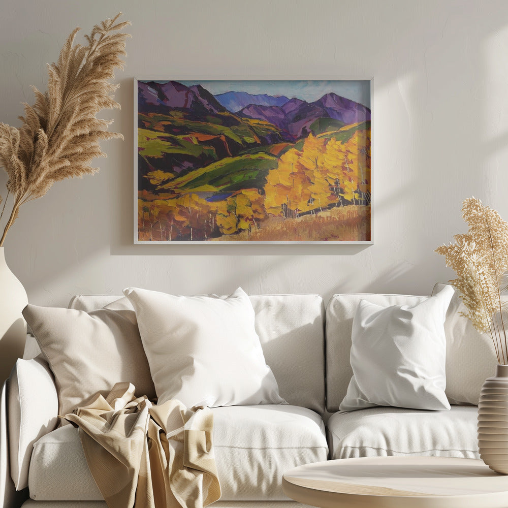 Cotton Woods - Stretched Canvas, Poster or Fine Art Print I Heart Wall Art