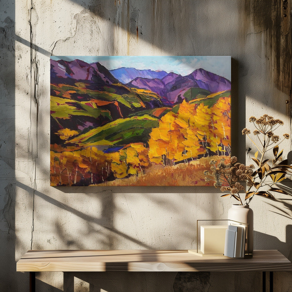 Cotton Woods - Stretched Canvas, Poster or Fine Art Print I Heart Wall Art