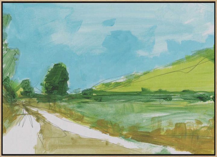Country Landscape 3 - Stretched Canvas, Poster or Fine Art Print - I Heart Wall Art - Poster Print, Canvas Print or Framed Art Print