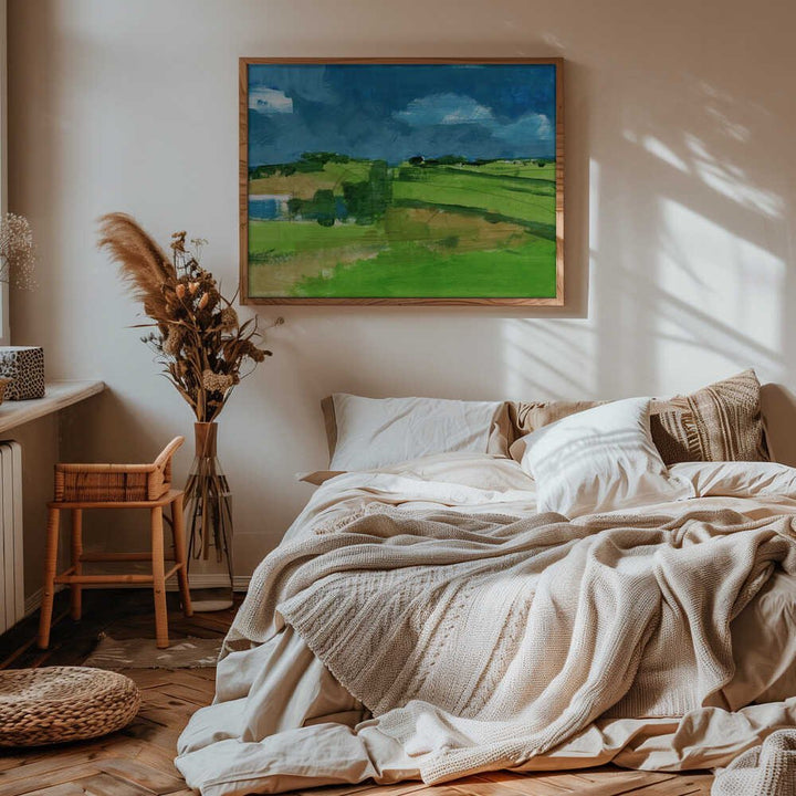 Country Landscape 4 - Stretched Canvas, Poster or Fine Art Print - I Heart Wall Art - Poster Print, Canvas Print or Framed Art Print
