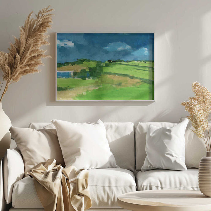 Country Landscape 4 - Stretched Canvas, Poster or Fine Art Print - I Heart Wall Art - Poster Print, Canvas Print or Framed Art Print