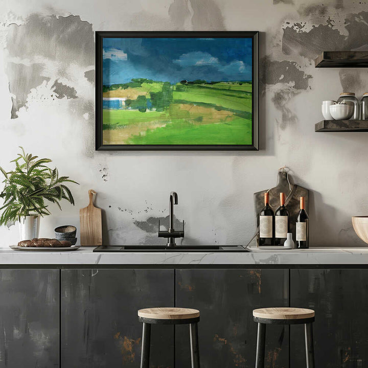 Country Landscape 4 - Stretched Canvas, Poster or Fine Art Print - I Heart Wall Art - Poster Print, Canvas Print or Framed Art Print