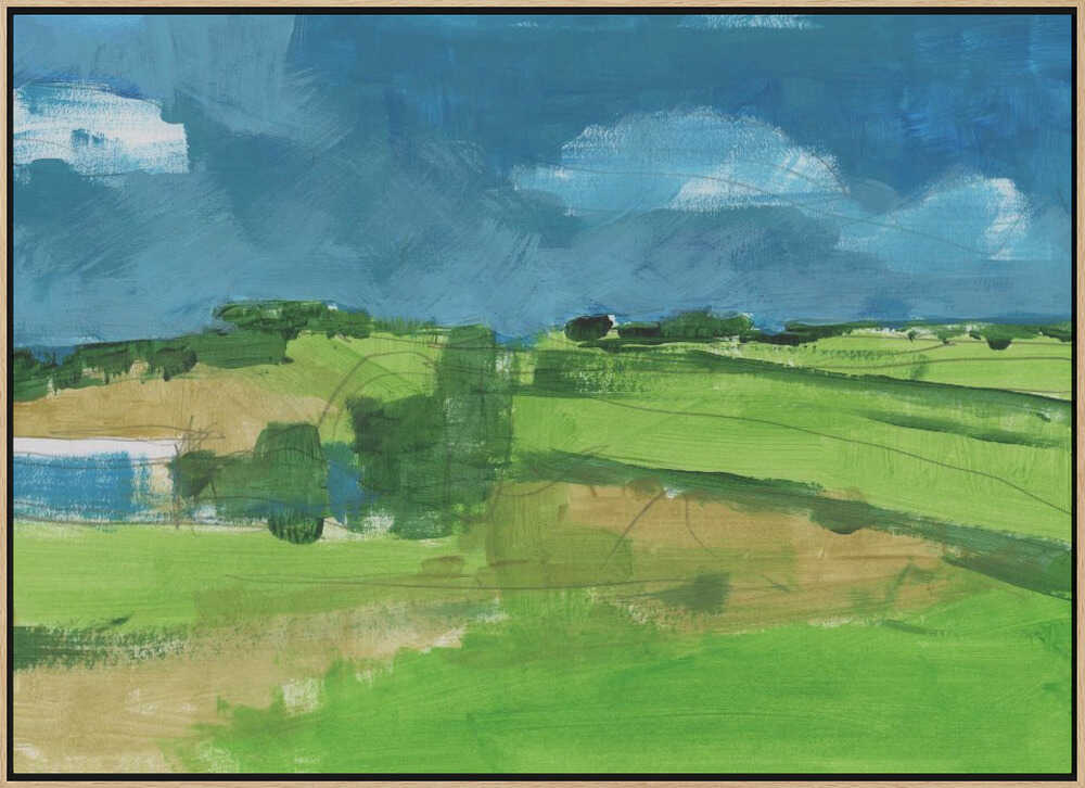 Country Landscape 4 - Stretched Canvas, Poster or Fine Art Print - I Heart Wall Art - Poster Print, Canvas Print or Framed Art Print