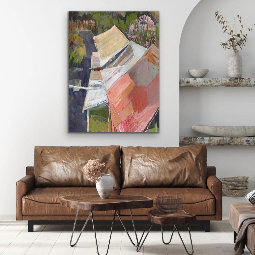 Country Town - Australian Country Landscape Print - I Heart Wall Art