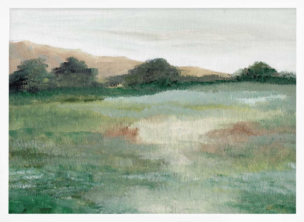 Countryside - Stretched Canvas, Poster or Fine Art Print - I Heart Wall Art - Poster Print, Canvas Print or Framed Art Print