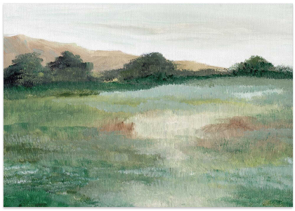 Countryside - Stretched Canvas, Poster or Fine Art Print - I Heart Wall Art - Poster Print, Canvas Print or Framed Art Print