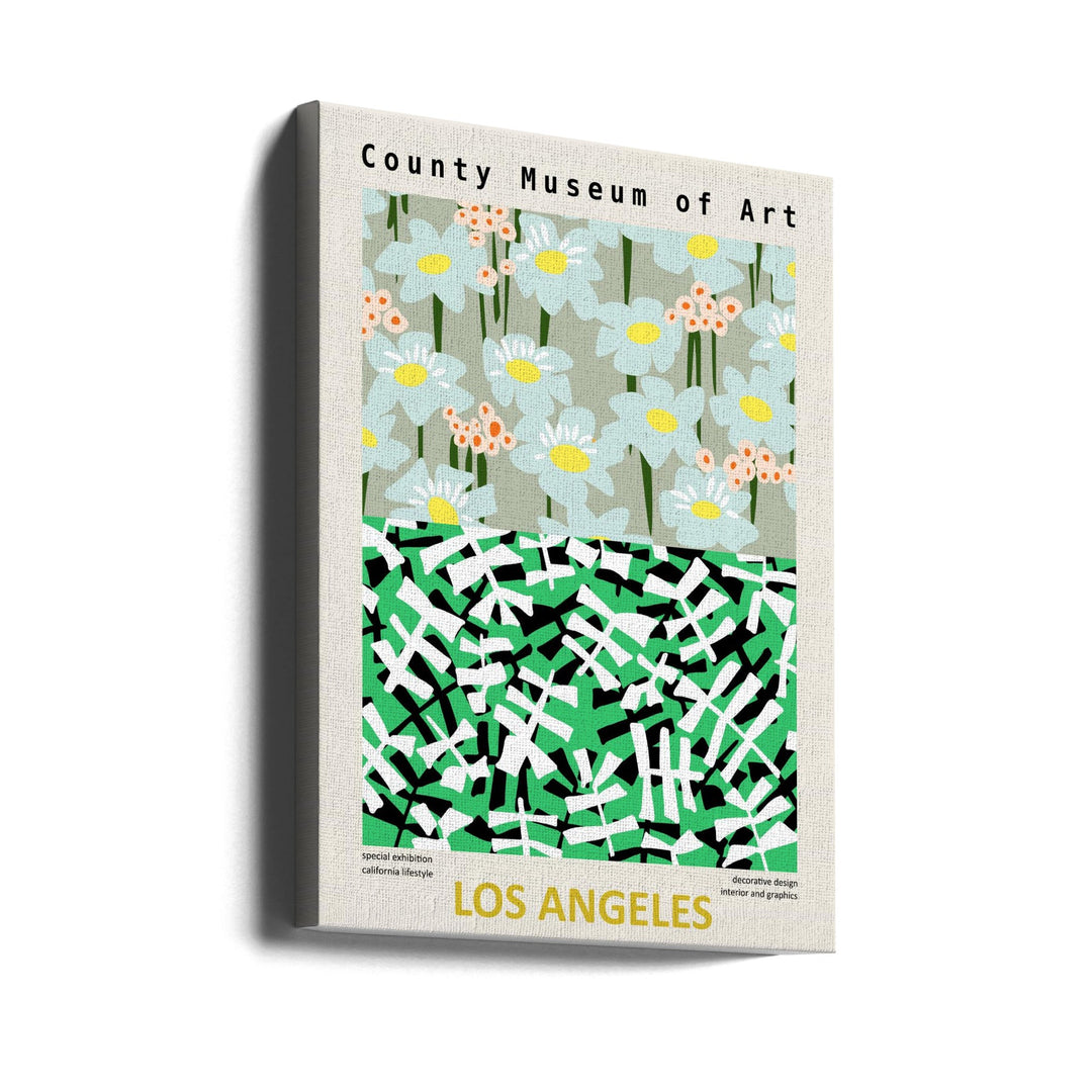 County Museum of Art Los Angeles - Stretched Canvas, Poster or Fine Art Print I Heart Wall Art