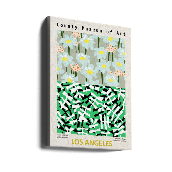 County Museum of Art Los Angeles - Stretched Canvas, Poster or Fine Art Print I Heart Wall Art