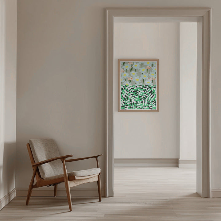 County Museum of Art Los Angeles - Stretched Canvas, Poster or Fine Art Print I Heart Wall Art