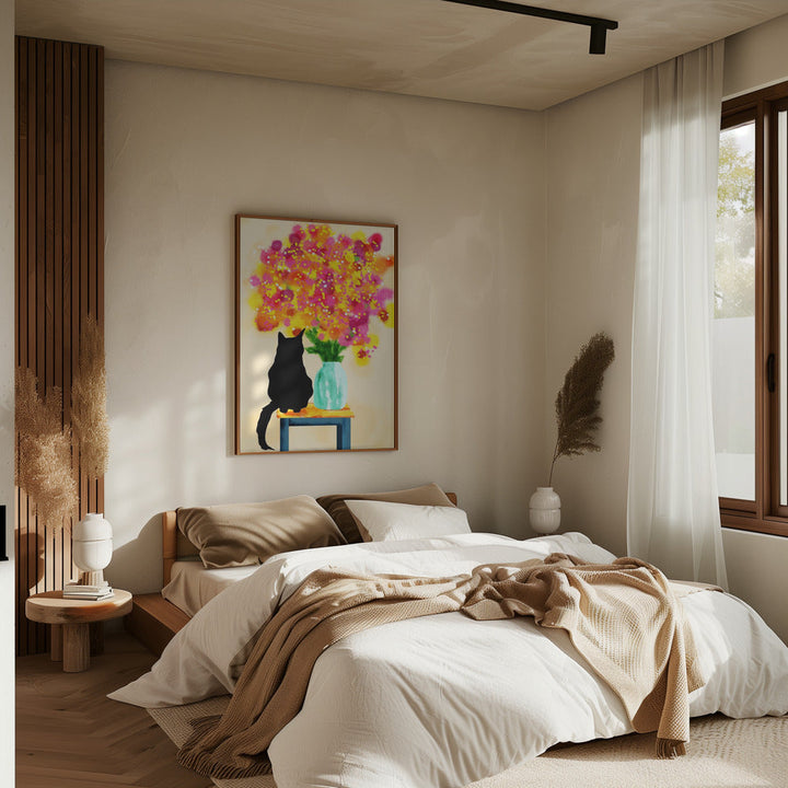 Cozy Corner Charm - Stretched Canvas, Poster or Fine Art Print I Heart Wall Art