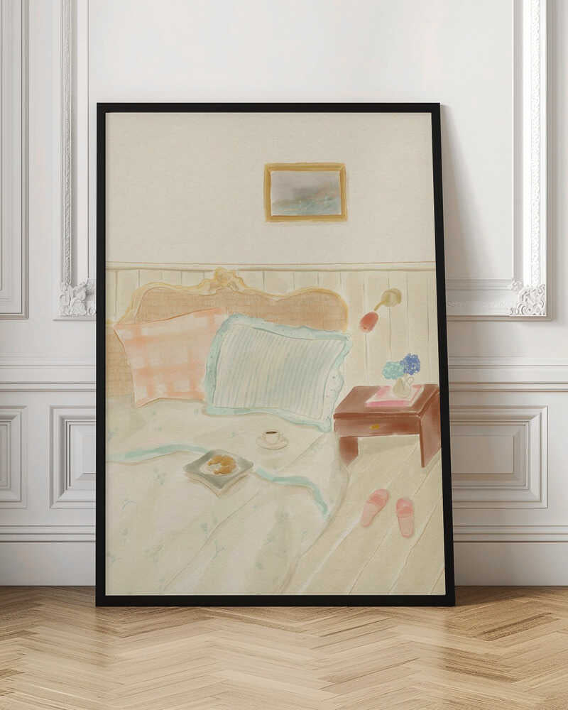 Cozy Morning Retreat - Stretched Canvas Poster or Fine Art Print