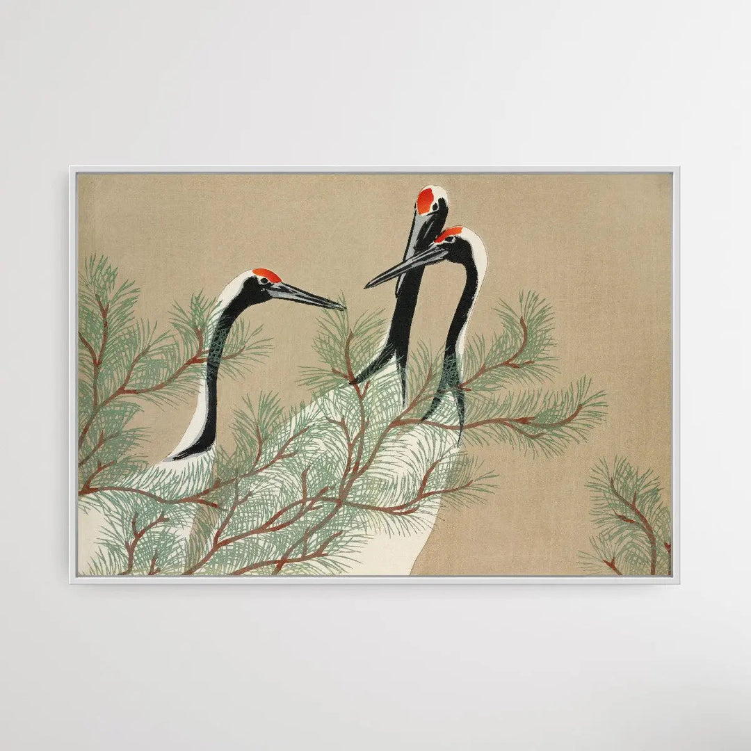Cranes (1909) by Kamisaka Sekka - I Heart Wall Art