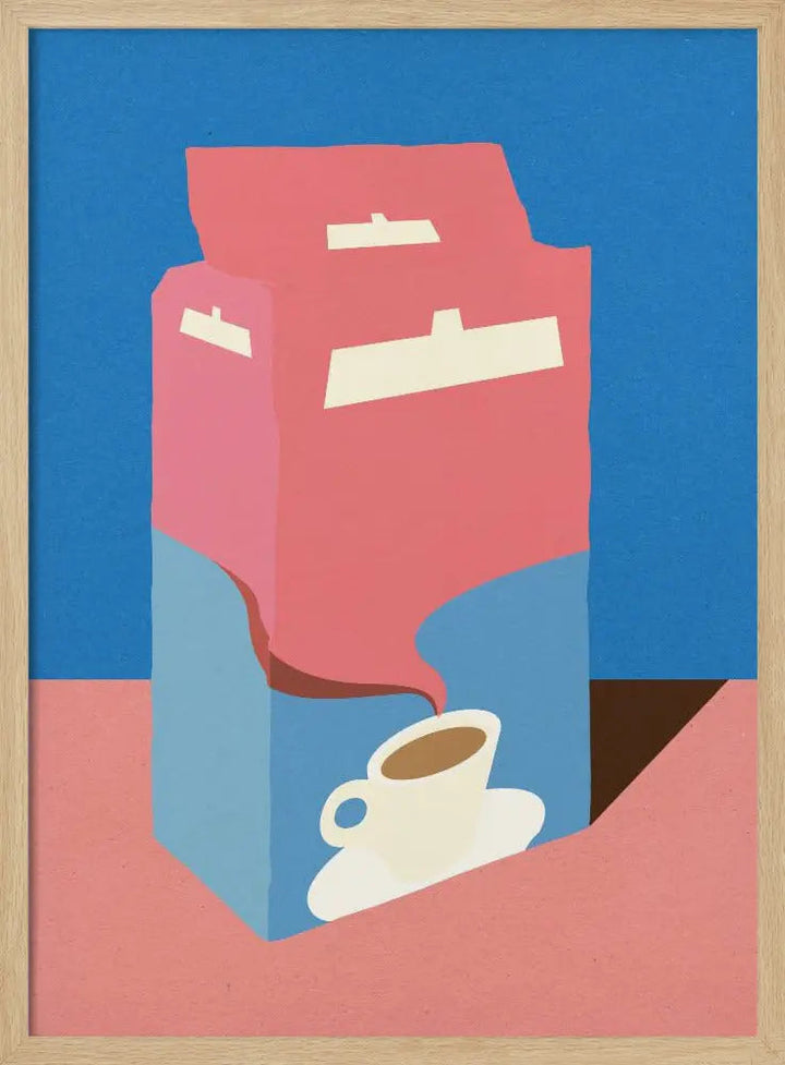 Crema E Gusto Dolce - Stretched Canvas, Poster or Fine Art Print I Heart Wall Art