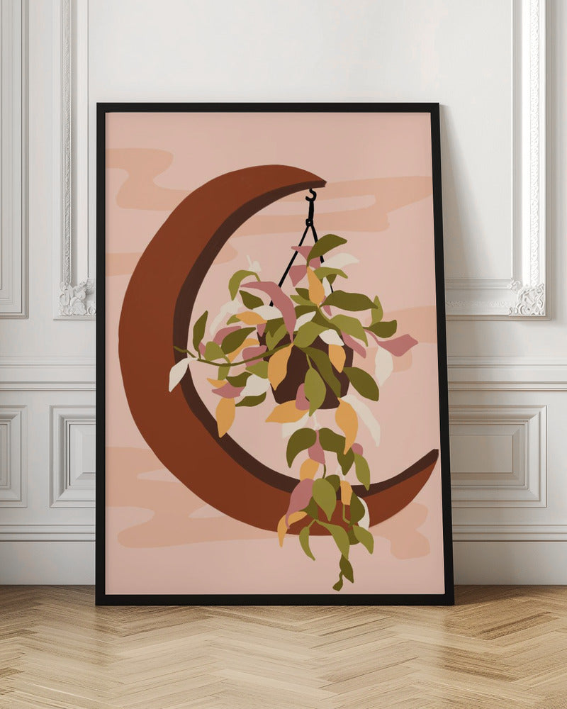 Crescent Garden - Stretched Canvas, Poster or Fine Art Print I Heart Wall Art