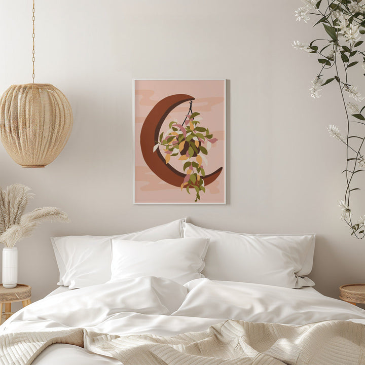 Crescent Garden - Stretched Canvas, Poster or Fine Art Print I Heart Wall Art