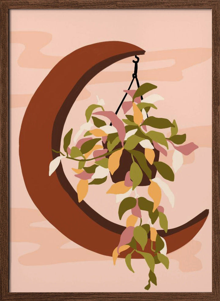 Crescent Garden - Stretched Canvas, Poster or Fine Art Print I Heart Wall Art