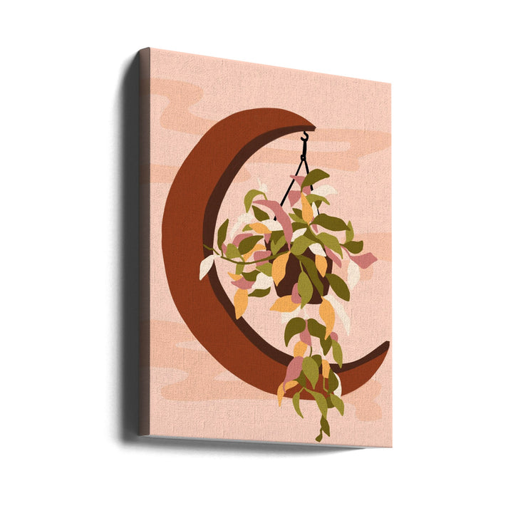 Crescent Garden - Stretched Canvas, Poster or Fine Art Print I Heart Wall Art
