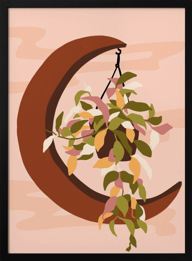 Crescent Garden - Stretched Canvas, Poster or Fine Art Print I Heart Wall Art