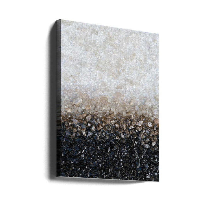 Crushed Stone Gradient - Stretched Canvas, Poster or Fine Art Print - I Heart Wall Art - Poster Print, Canvas Print or Framed Art Print