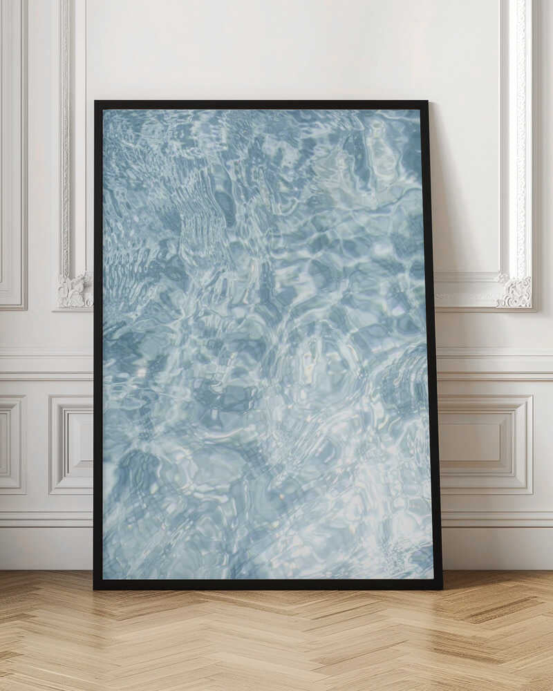 Crystal Clear - Stretched Canvas, Poster or Fine Art Print - I Heart Wall Art - Poster Print, Canvas Print or Framed Art Print