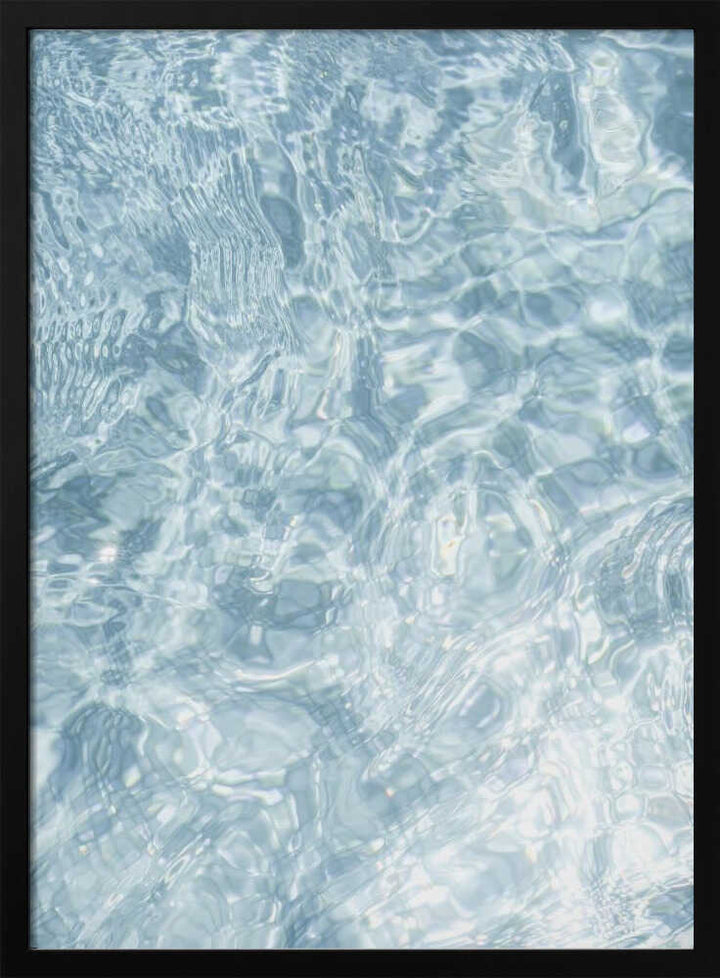 Crystal Clear - Stretched Canvas, Poster or Fine Art Print - I Heart Wall Art - Poster Print, Canvas Print or Framed Art Print