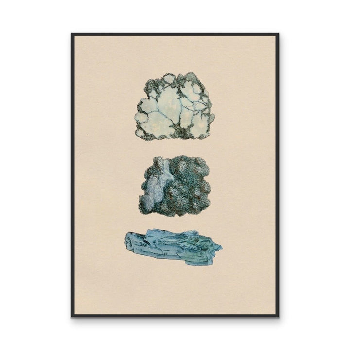 Crystal Watercolour Illustration 1 - Stretched Canvas or Wall Art Print - I Heart Wall Art - Poster Print, Canvas Print or Framed Art Print