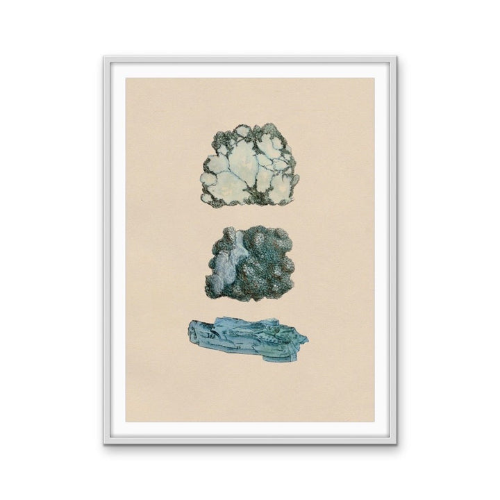 Crystal Watercolour Illustration 1 - Stretched Canvas or Wall Art Print - I Heart Wall Art - Poster Print, Canvas Print or Framed Art Print