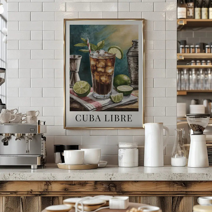 Cuba Libre - Stretched Canvas, Poster or Fine Art Print I Heart Wall Art