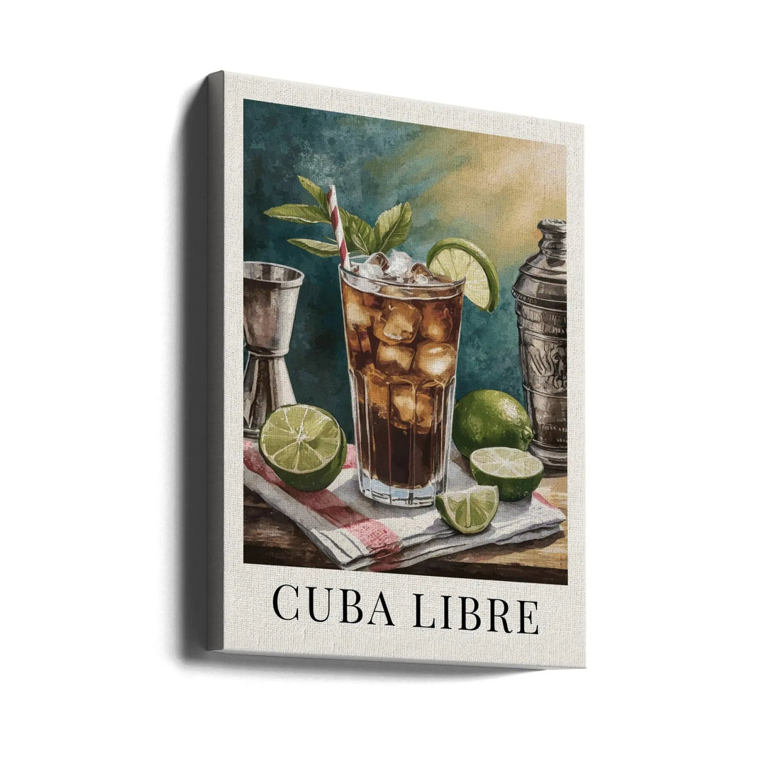 Cuba Libre - Stretched Canvas, Poster or Fine Art Print I Heart Wall Art