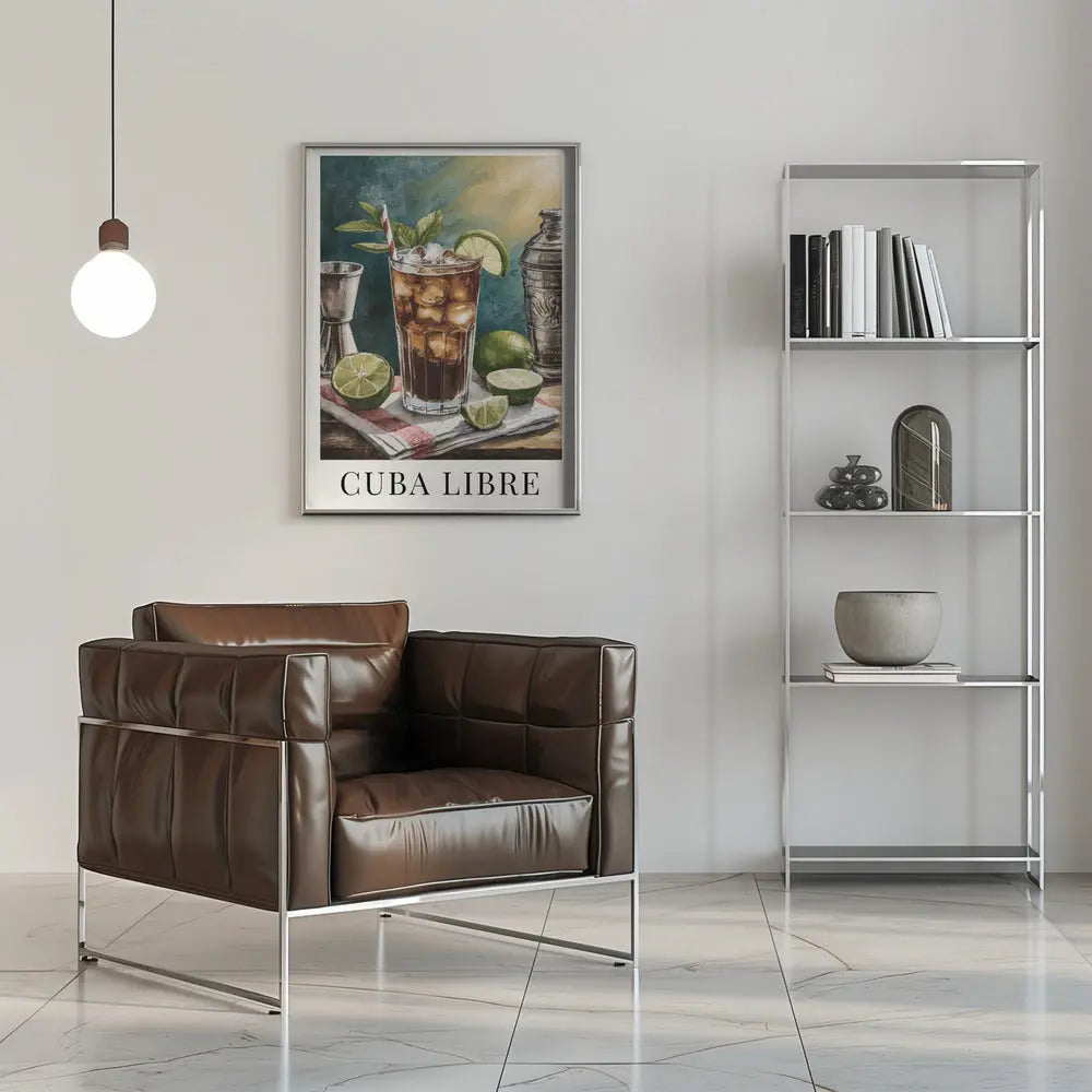 Cuba Libre - Stretched Canvas, Poster or Fine Art Print I Heart Wall Art