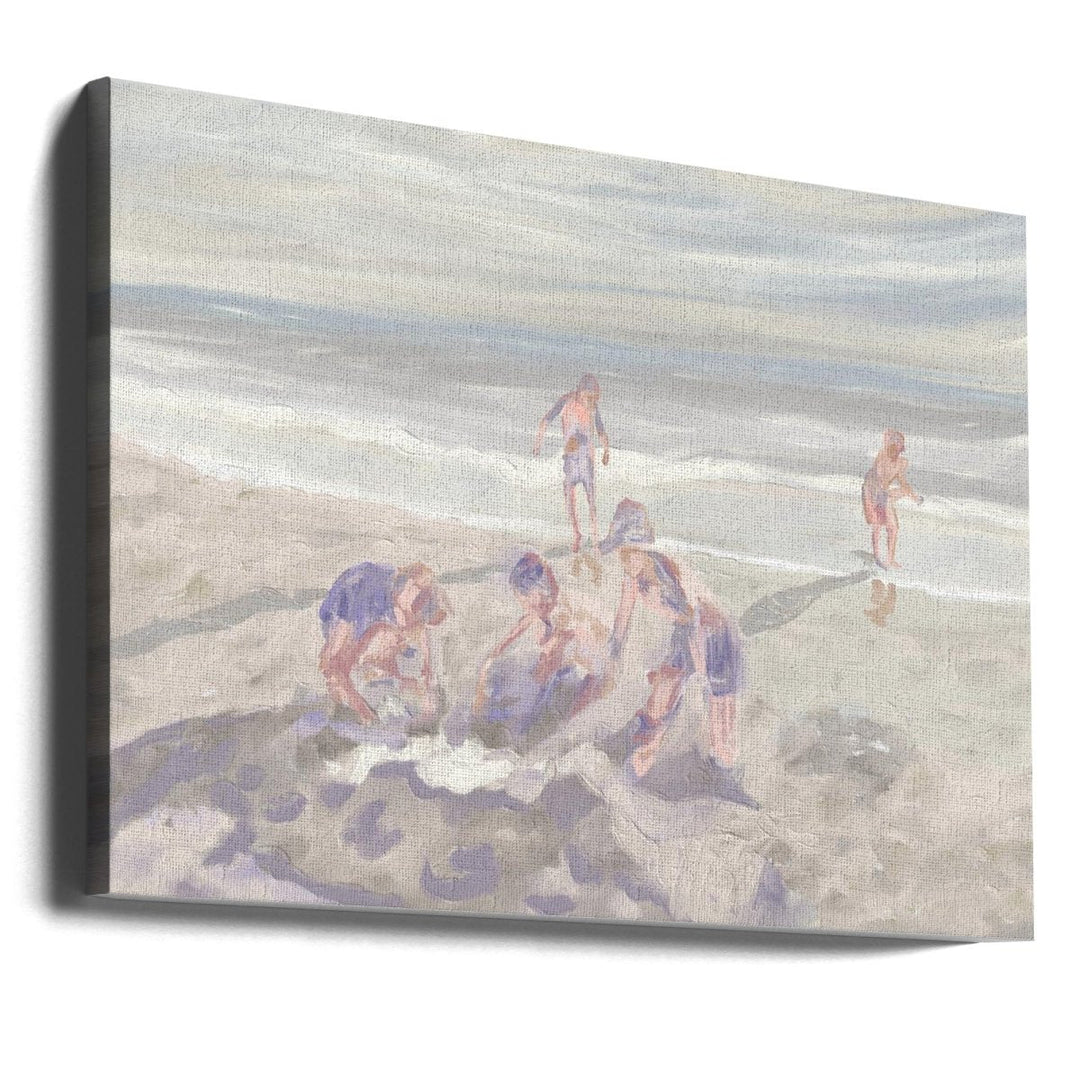 Cuzzies at the Beach, Hermanus, South Africa - Stretched Canvas, Poster or Fine Art Print - I Heart Wall Art - Poster Print, Canvas Print or Framed Art Print