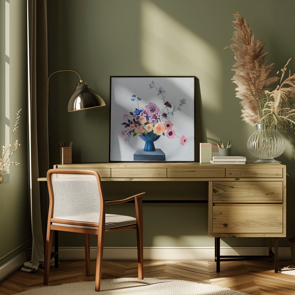 Cynthia Highres - Square Stretched Canvas, Poster or Fine Art Print I Heart Wall Art
