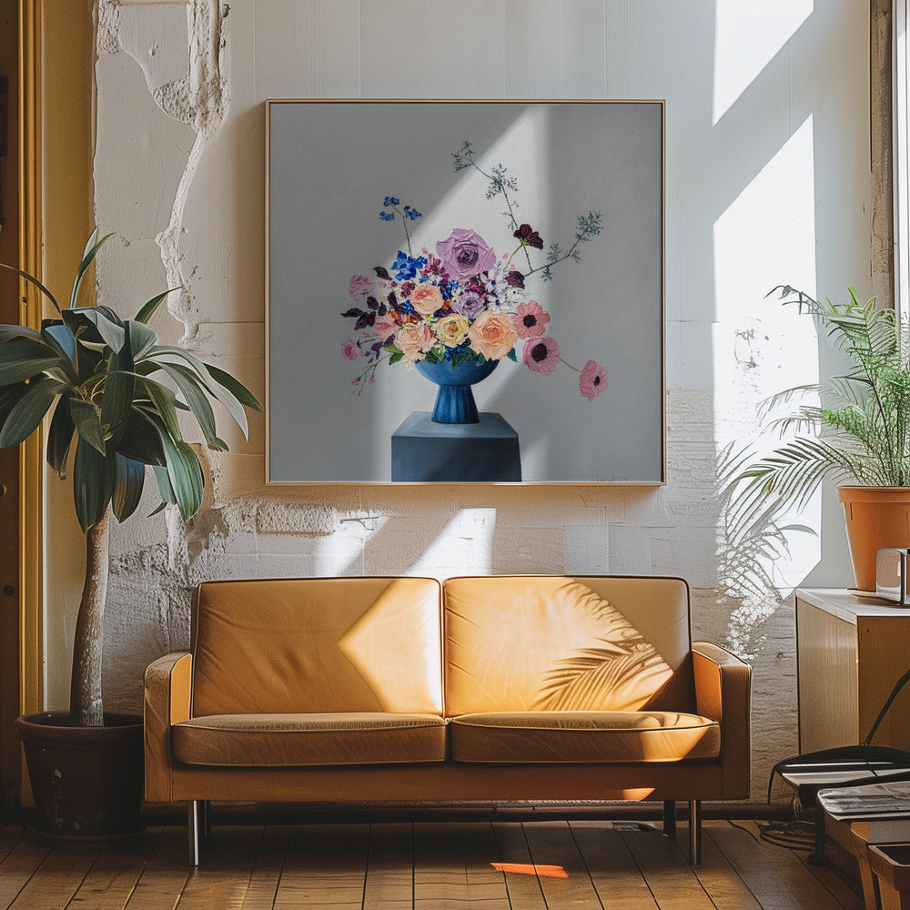 Cynthia Highres - Square Stretched Canvas, Poster or Fine Art Print I Heart Wall Art