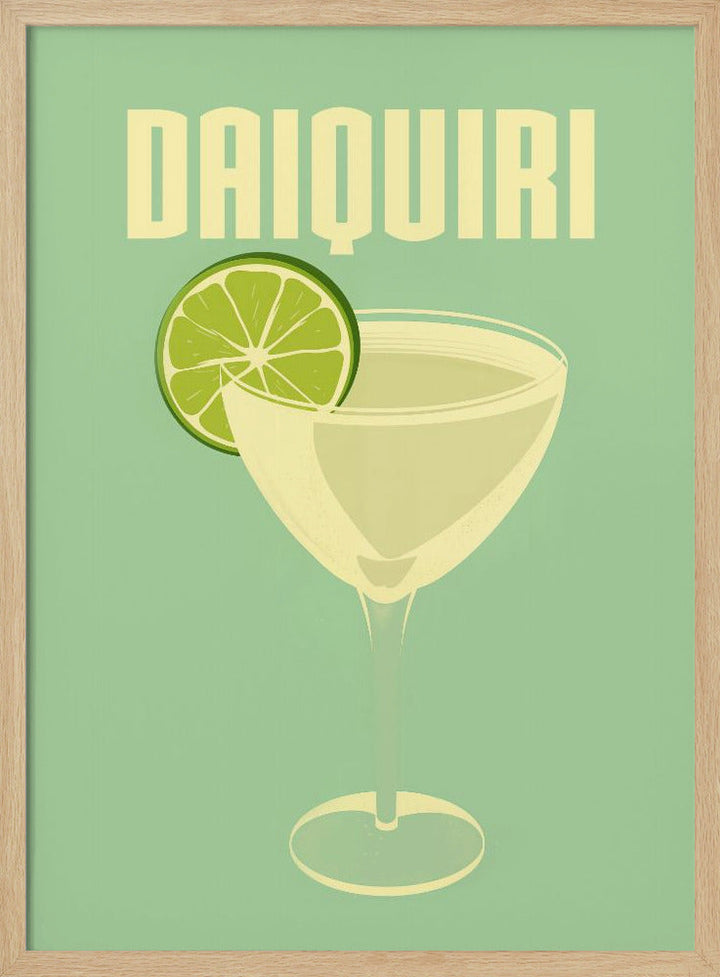 Daiquiri - Stretched Canvas, Poster or Fine Art Print I Heart Wall Art