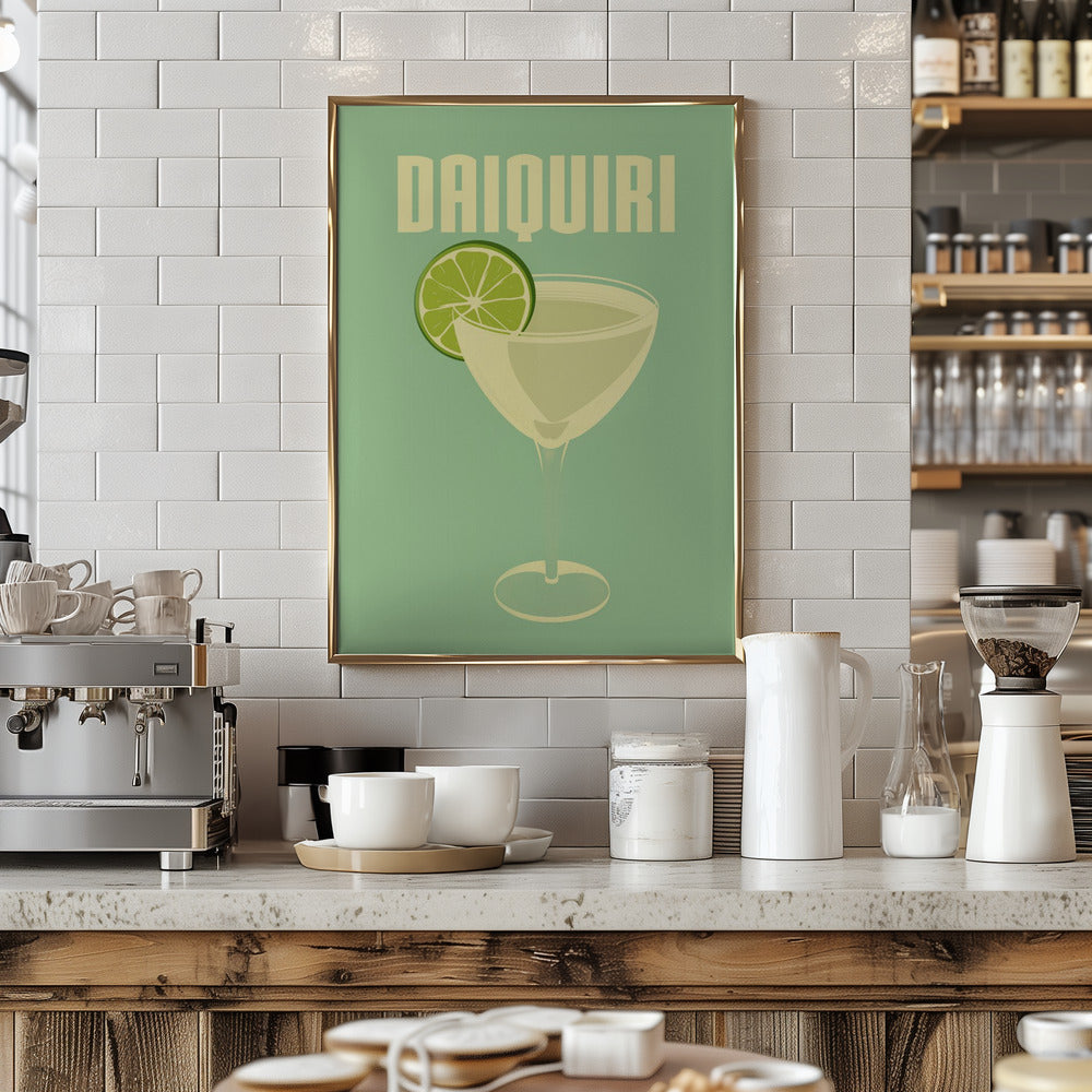 Daiquiri - Stretched Canvas, Poster or Fine Art Print I Heart Wall Art