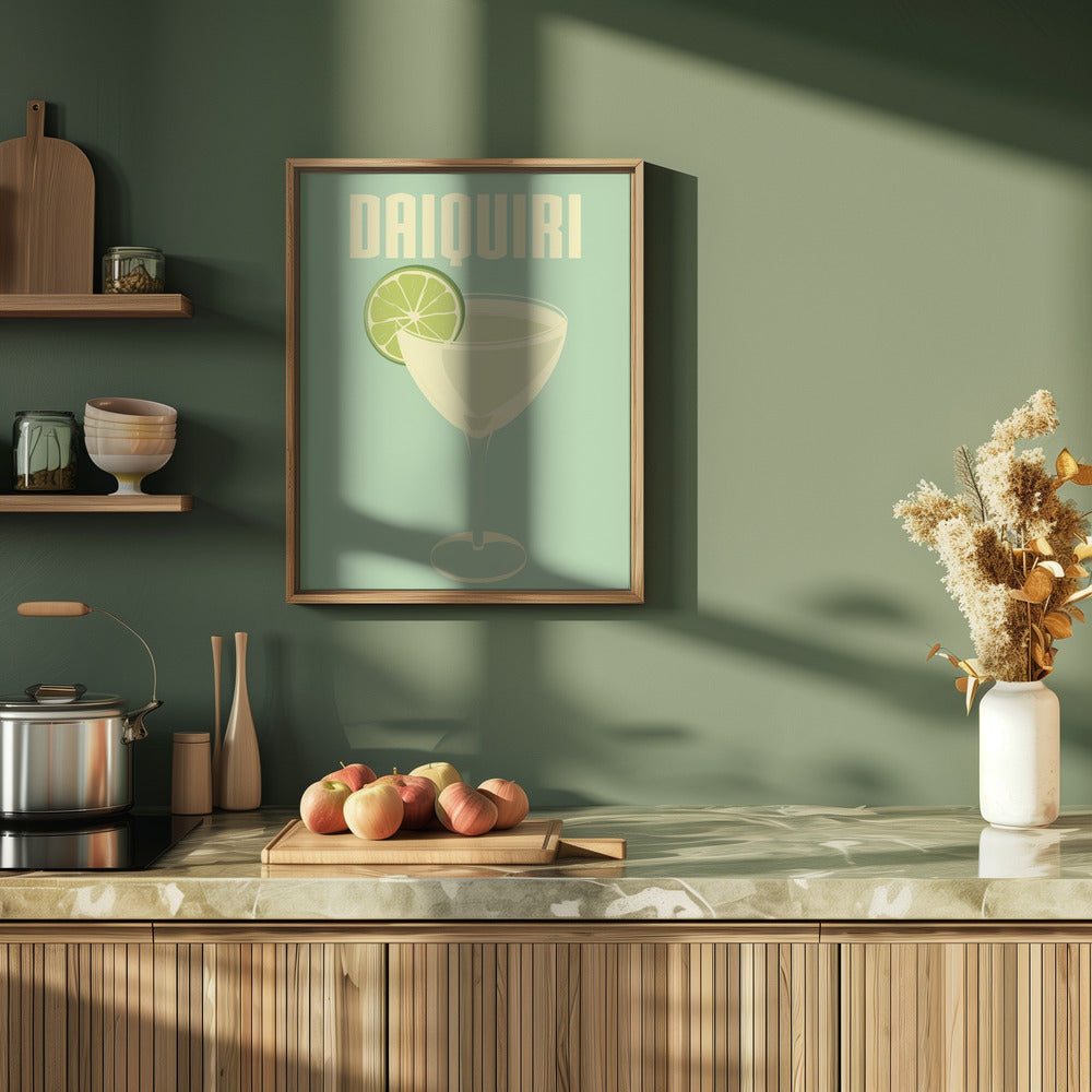 Daiquiri - Stretched Canvas, Poster or Fine Art Print I Heart Wall Art