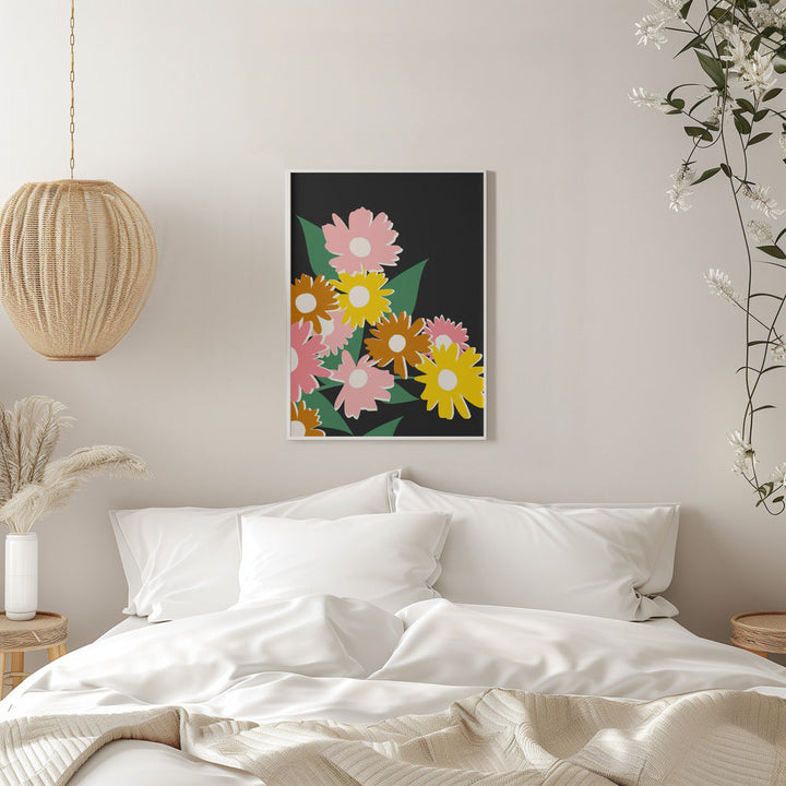 Daisy Delight - Stretched Canvas, Poster or Fine Art Print I Heart Wall Art