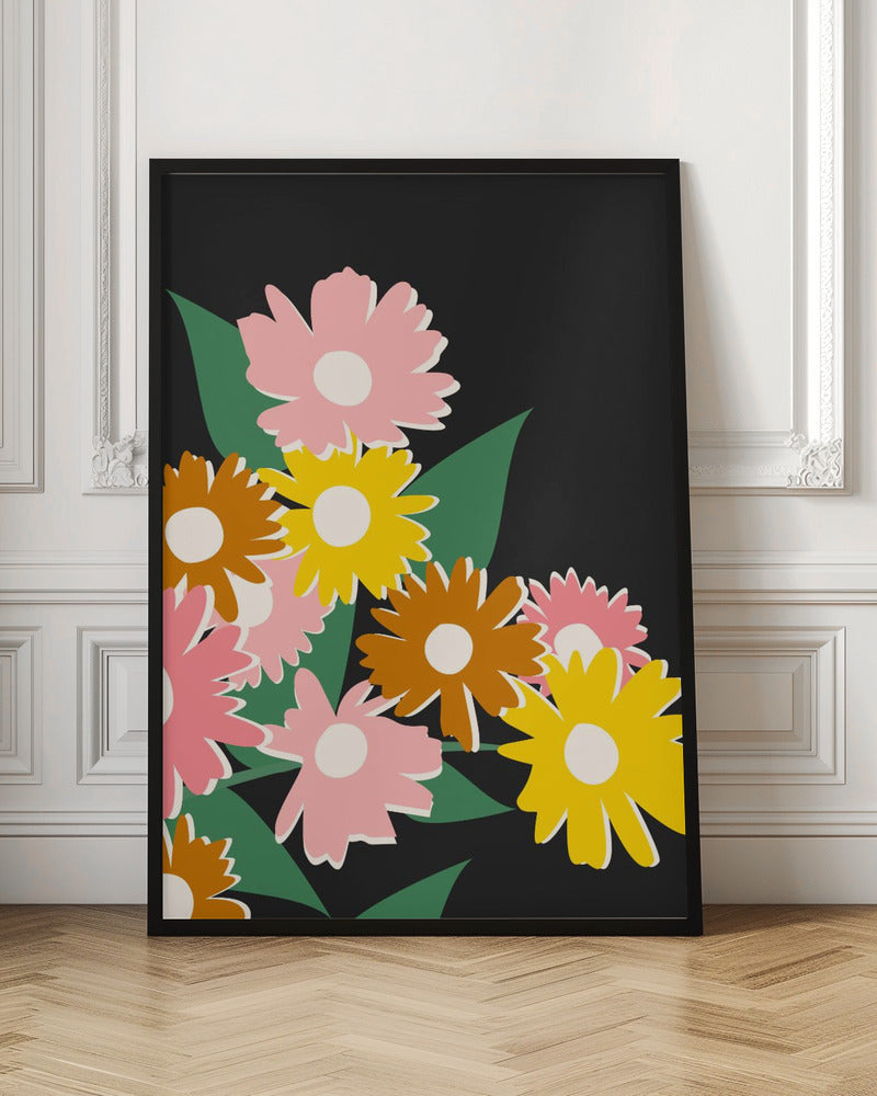 Daisy Delight - Stretched Canvas, Poster or Fine Art Print I Heart Wall Art