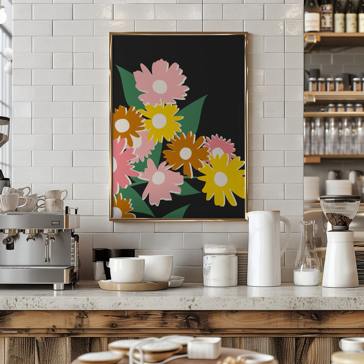 Daisy Delight - Stretched Canvas, Poster or Fine Art Print I Heart Wall Art